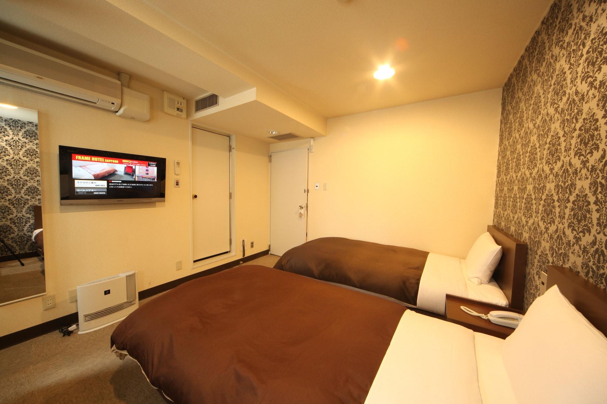 Frame Hotel Sapporo Bagian luar foto